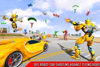 Imagen 2 para Bee Robot Car Transformat…