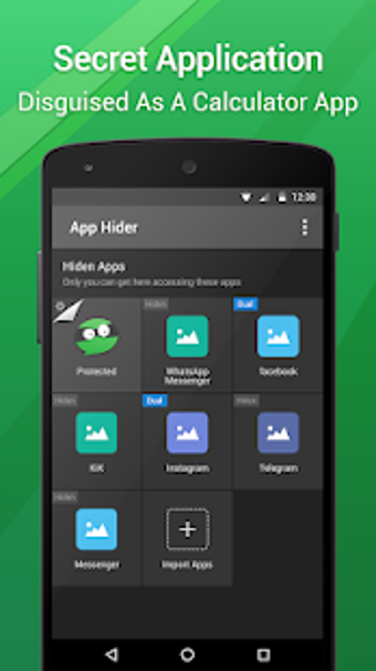 Image 1 for App Hider Lite 64 Support
