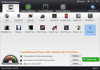 Imagen 0 para Wise Game Booster Portabl…