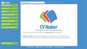 Imagen 3 para CV Maker Free for Windows…