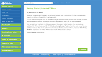 Imagen 0 para CV Maker Free for Windows…