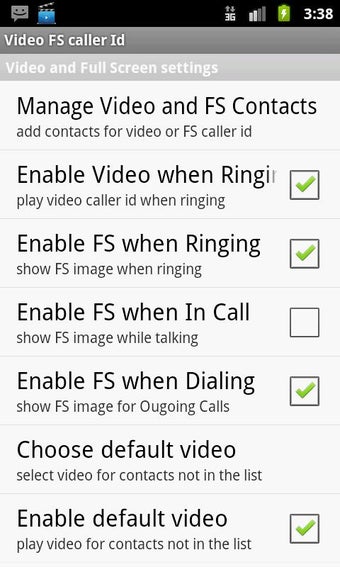 Imagen 1 para Video Full Screen Caller …