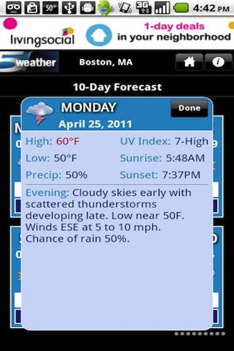 Image 0 for WCSC Live 5 Weather