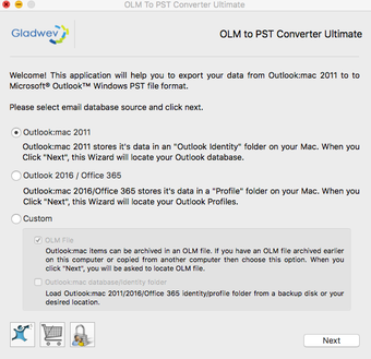Image 1 for OLM to PST Converter Ulti…