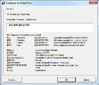 Image 0 for AutoDateTime