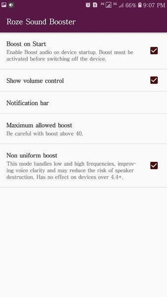 Imagen 0 para Roze Sound Booster- Volum…