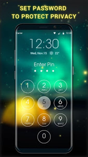 Image 0 for Fingerprint lock screen f…