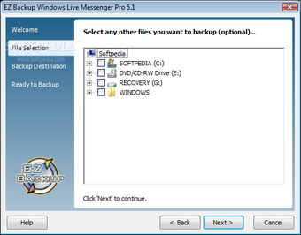 Image 0 for EZ Backup Windows Live Me…