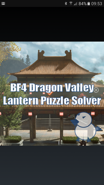 Image 1 for BF4 Lantern & Morse Solve…