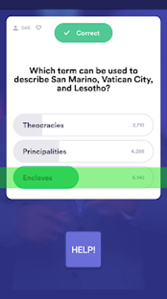 Imagen 1 para HQ Trivia Helper Unlimite…