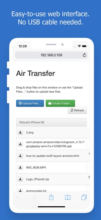 Image 3 for Air Transfer : File Manag…