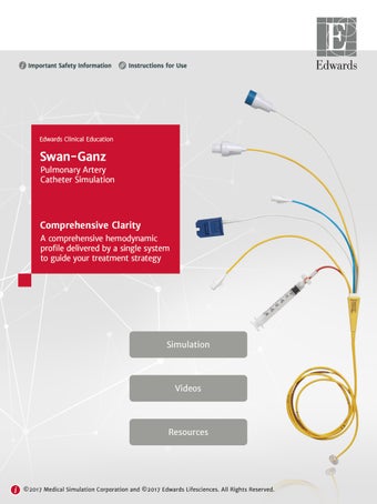 Image 0 for Swan-Ganz Simulation App