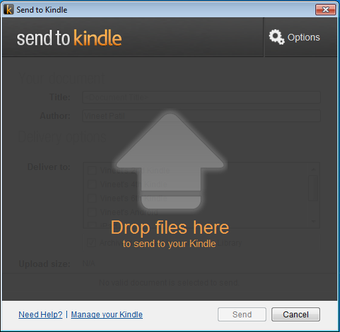 Image 1 for Send to Kindle