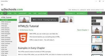 Image 2 for W3schools(offline Version…
