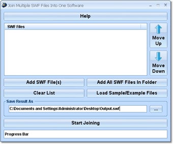 Imagen 0 para Join Multiple SWF Files I…