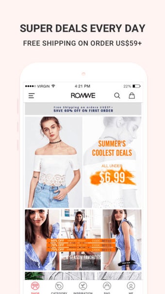 Image 0 for Romwe shopping- Fashion C…