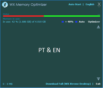 Image 0 for WX Memory Optimizer