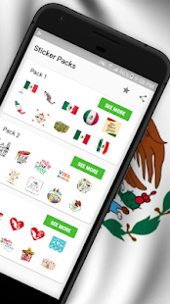 Imagen 2 para Mexico Stickers For Whats…