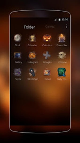 Imagen 1 para Halloween Pumpkin Theme