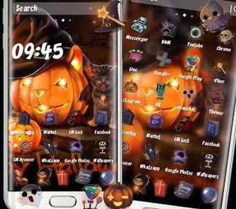 Imagen 2 para Halloween Pumpkin Theme