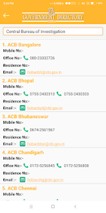 Image 2 for Government Directory of I…