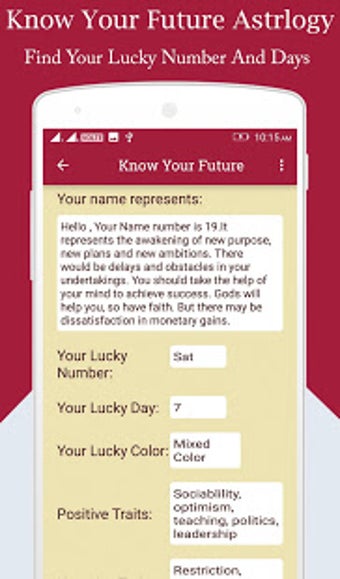 Image 0 for Know Your Future