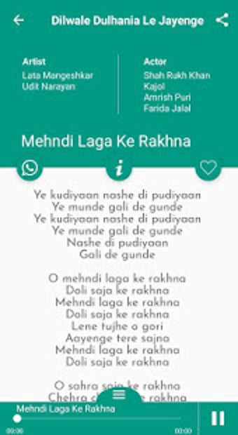 Image 3 for Kajol Songs Lyrics