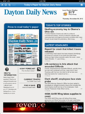 Image 1 for The Dayton Daily News ePa…