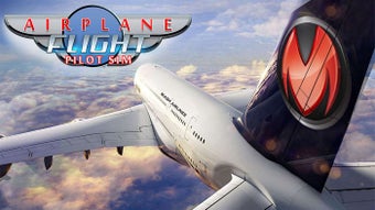 Imagen 1 para Airplane Flight Pilot Sim…
