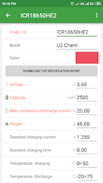 Imagen 1 para Battery Pack Calculator -…