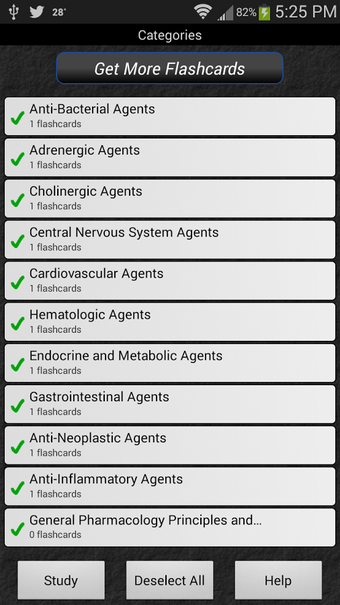 Imagen 0 para USMLE Pharmacology Flashc…