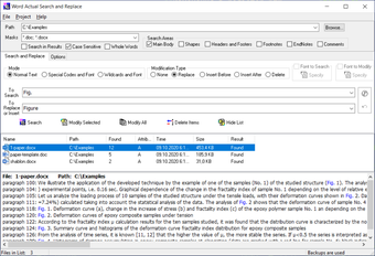 Imagen 0 para Word Actual Search and Re…