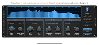 Imagen 3 para De-Esser AUv3 Audio Plugi…