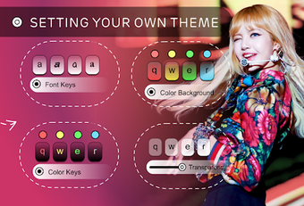 Image 2 for Lisa Blackpink Theme Keyb…