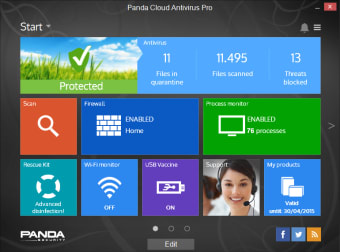 Image 0 for Panda Cloud Antivirus Pro