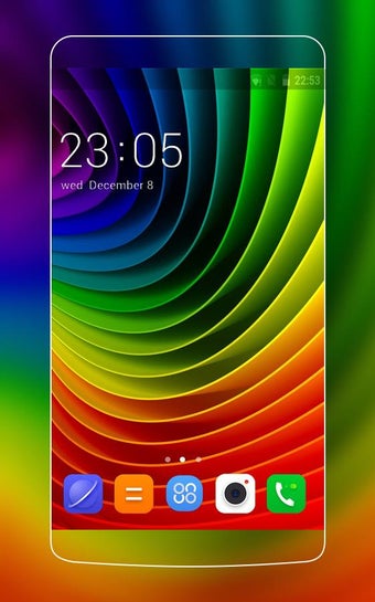 Imagen 2 para Rainbow Theme for Lenovo …