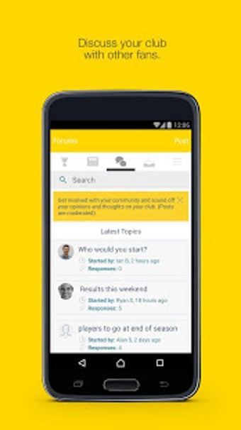 Image 0 for Fan App for Torquay Unite…