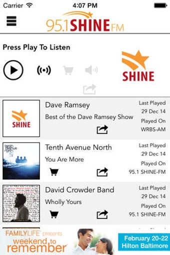 Image 0 for 95.1 SHINE