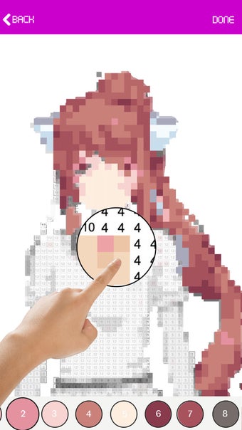 Image 3 for Anime Coloring Game -Doki…