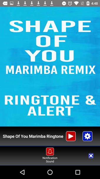 Imagen 2 para Shape of You Marimba Ring…
