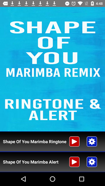 Imagen 3 para Shape of You Marimba Ring…