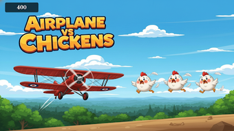 Image 0 for Airplane vs Chickens