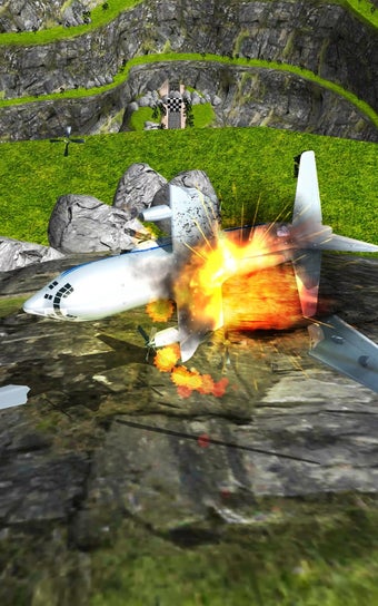 Image 0 for Crazy Plane Landing