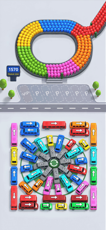 Imagen 0 para Car Jam Loop: Bus Parking…