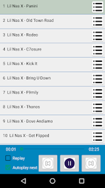 Imagen 0 para Lil Nas X Panini Songs Mu…