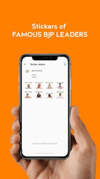 Imagen 0 para Bjp & Modi stickers for w…