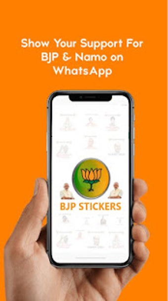 Imagen 2 para Bjp & Modi stickers for w…