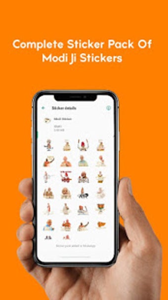 Imagen 1 para Bjp & Modi stickers for w…