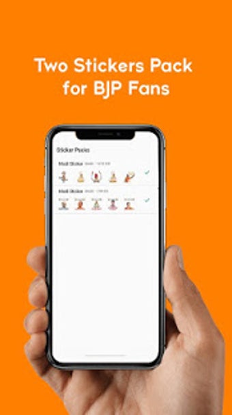 Imagen 3 para Bjp & Modi stickers for w…