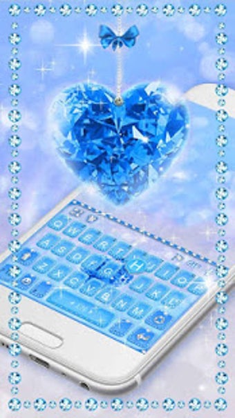 Image 2 for Blue Diamond Keyboard The…